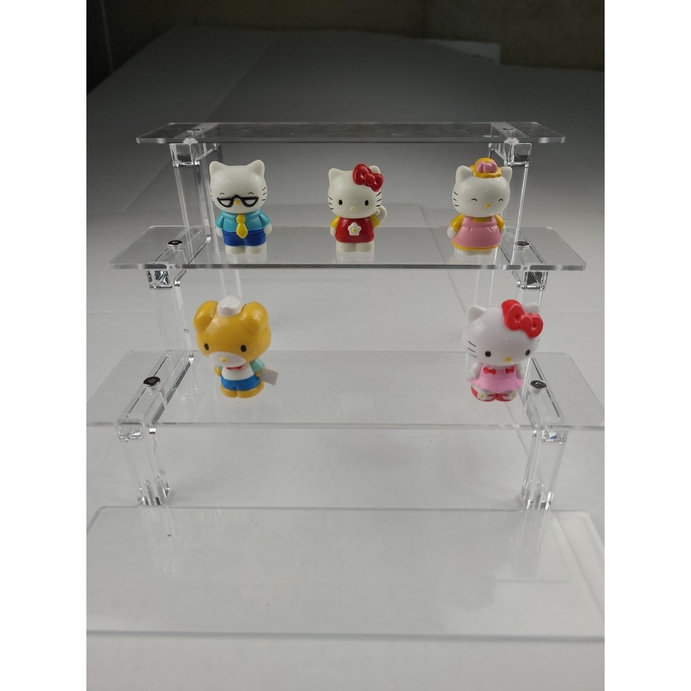 Hello Kitty Sanrio Friends 2006 Lot 2011 PVC Hard Plastic Pink Blue Red Rare‎